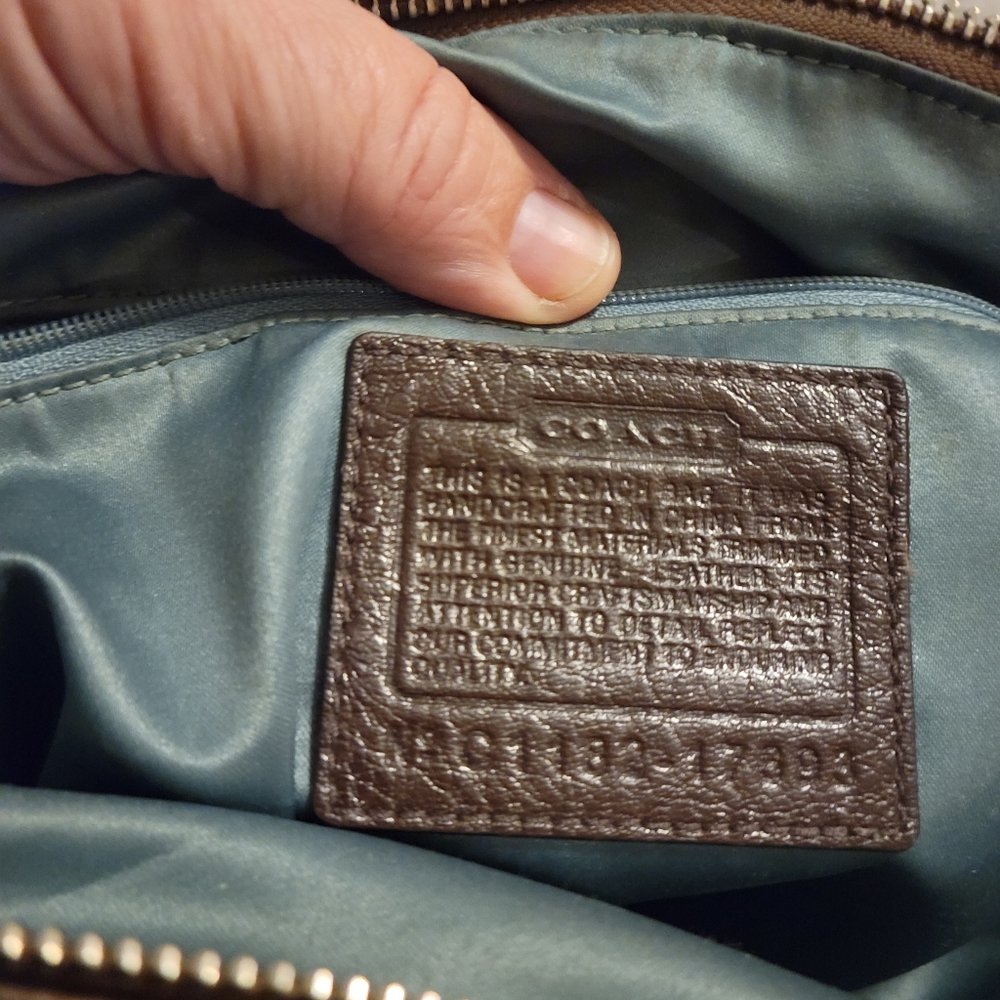 Coach handbag signature print - Picture 7 of 11